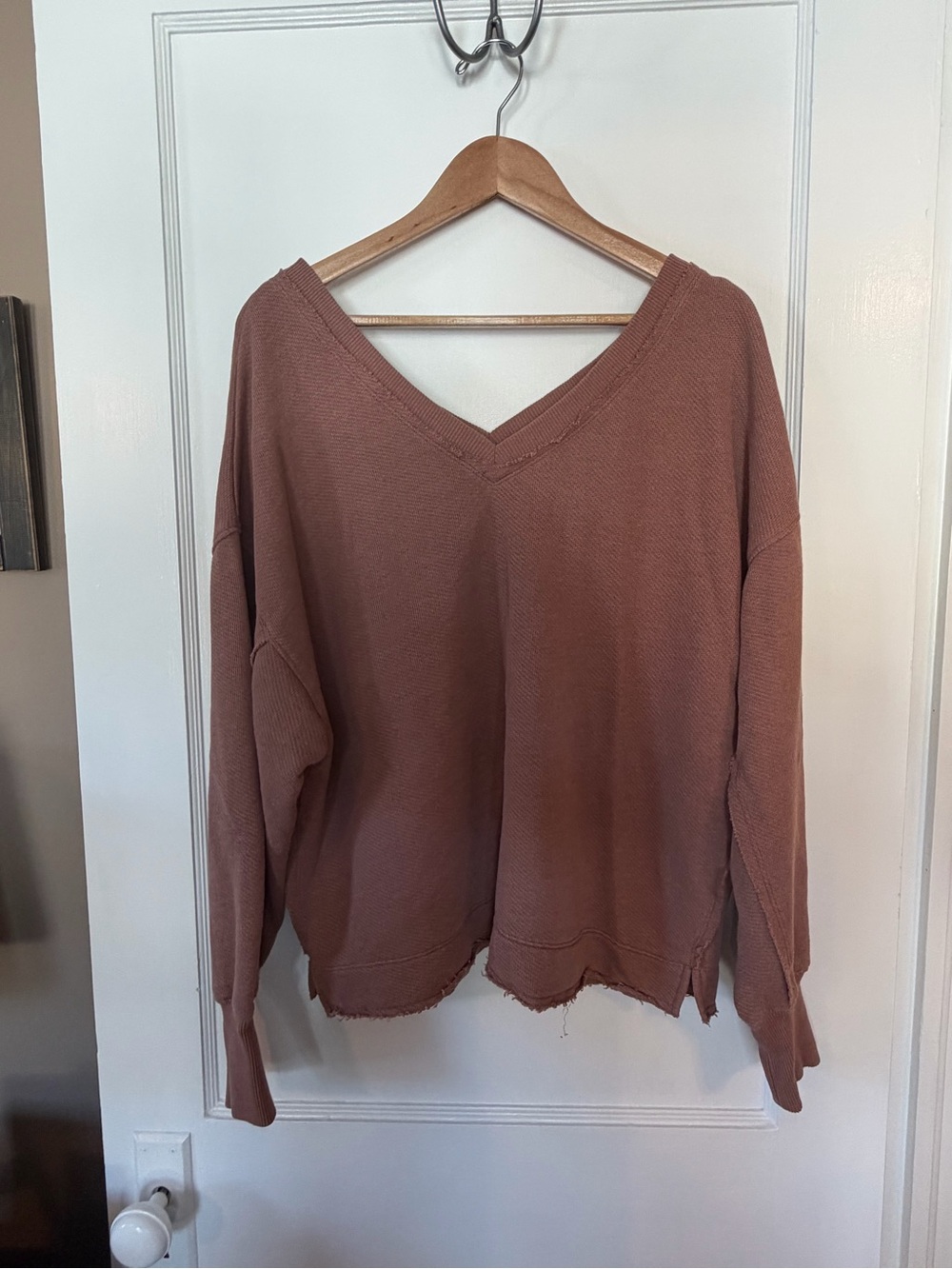 AE Saltwash Double V-Neck Sweatshirt